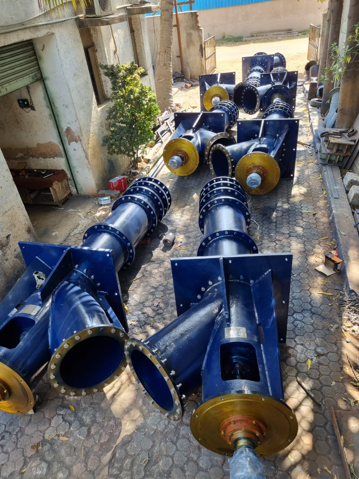 VAF pump assembly process at Manoj Industries, Anand, Gujarat — showcasing precision engineering and high-quality manufacturin